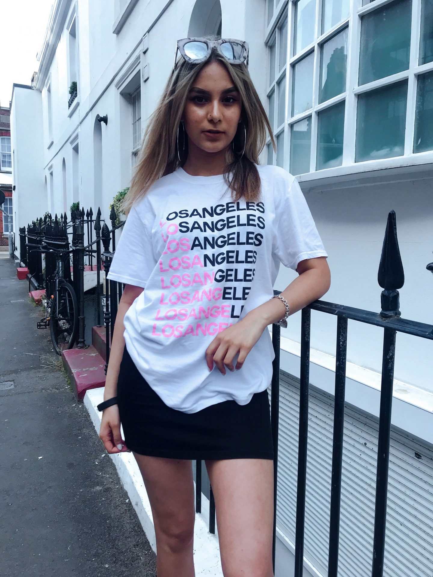 yasmin stefanie urban outfitters slogan tee tshirt los angeles