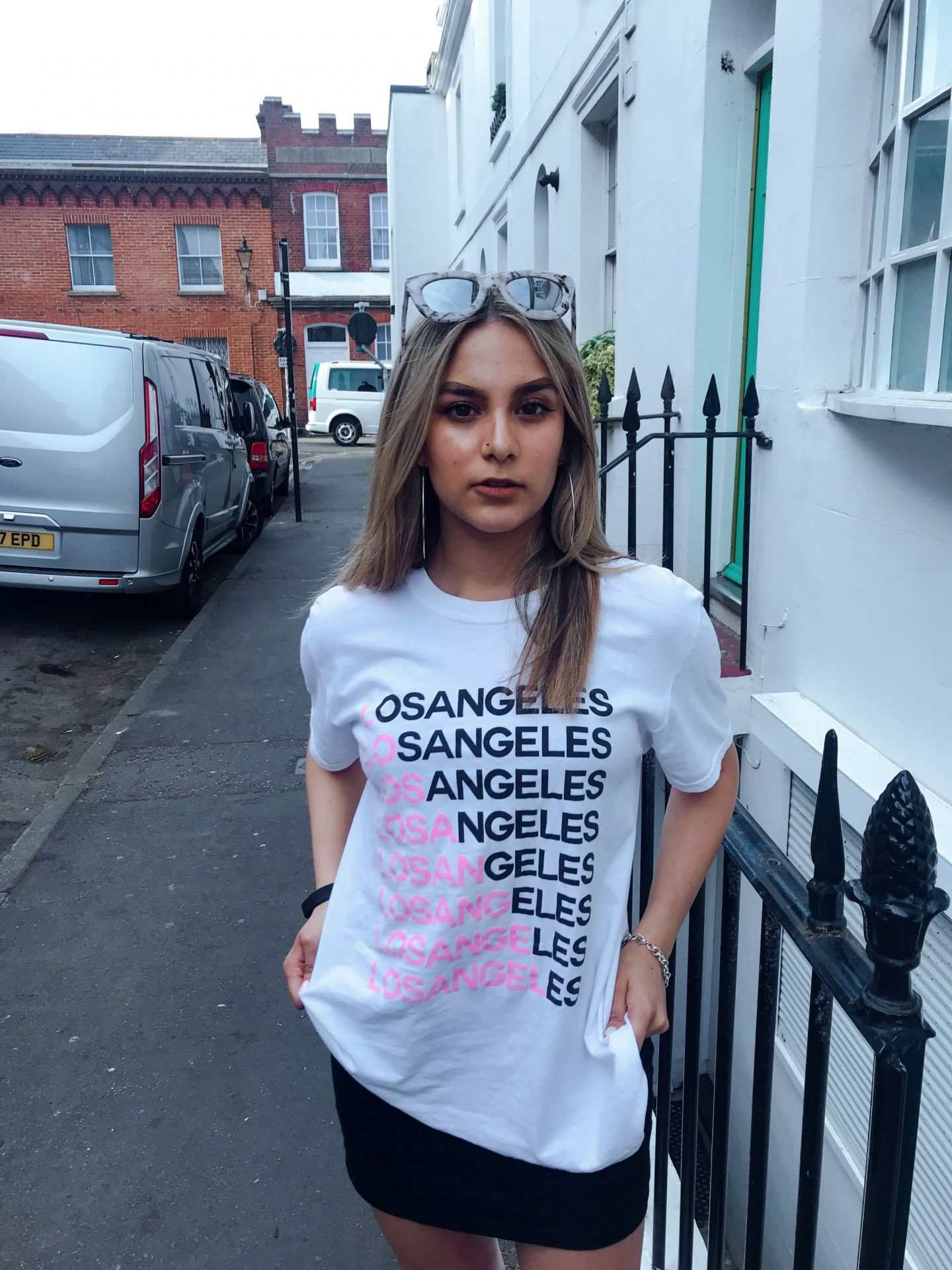 yasmin stefanie urban outfitters slogan tee tshirt los angeles