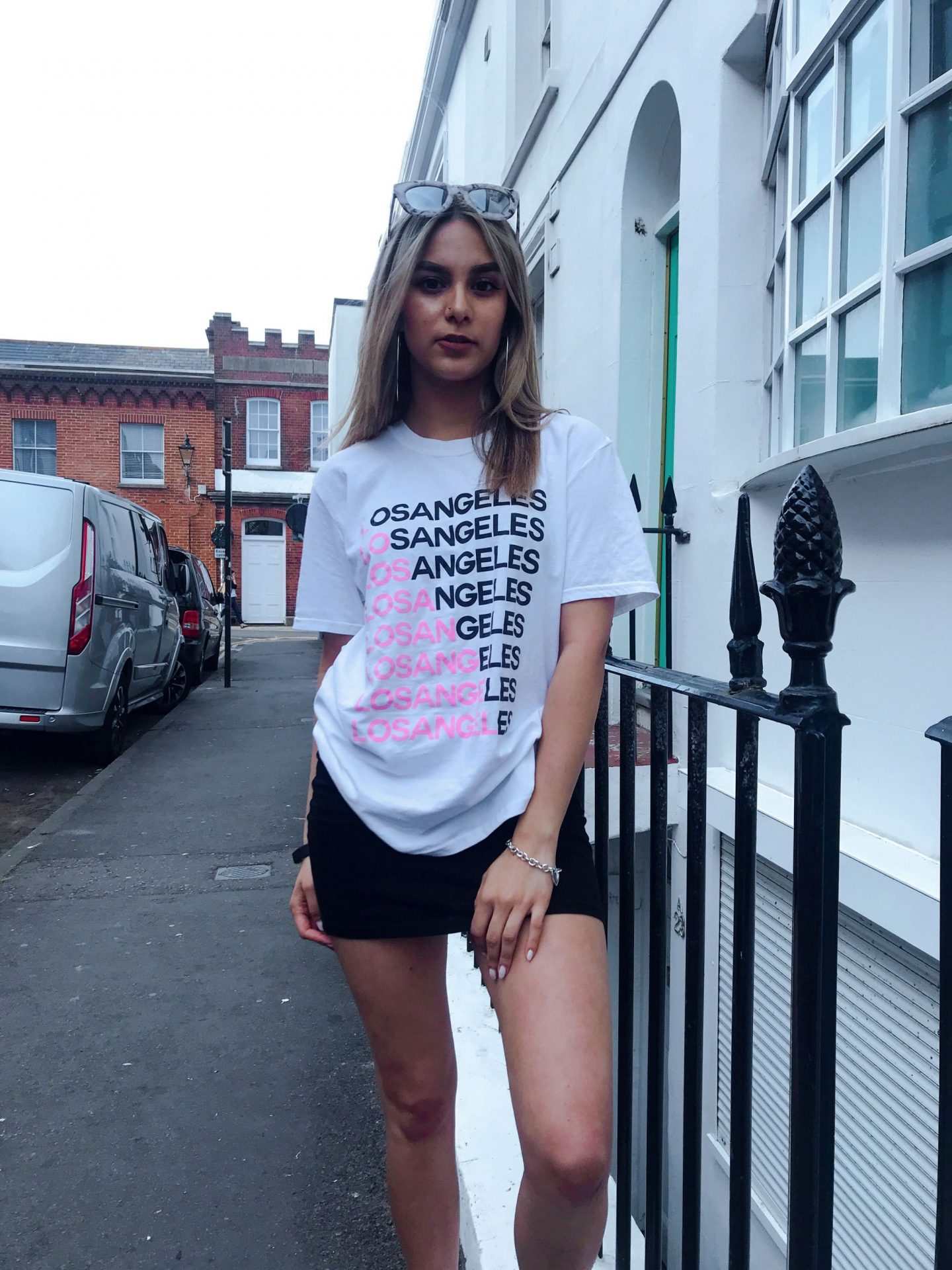 yasmin stefanie urban outfitters slogan tee tshirt los angeles